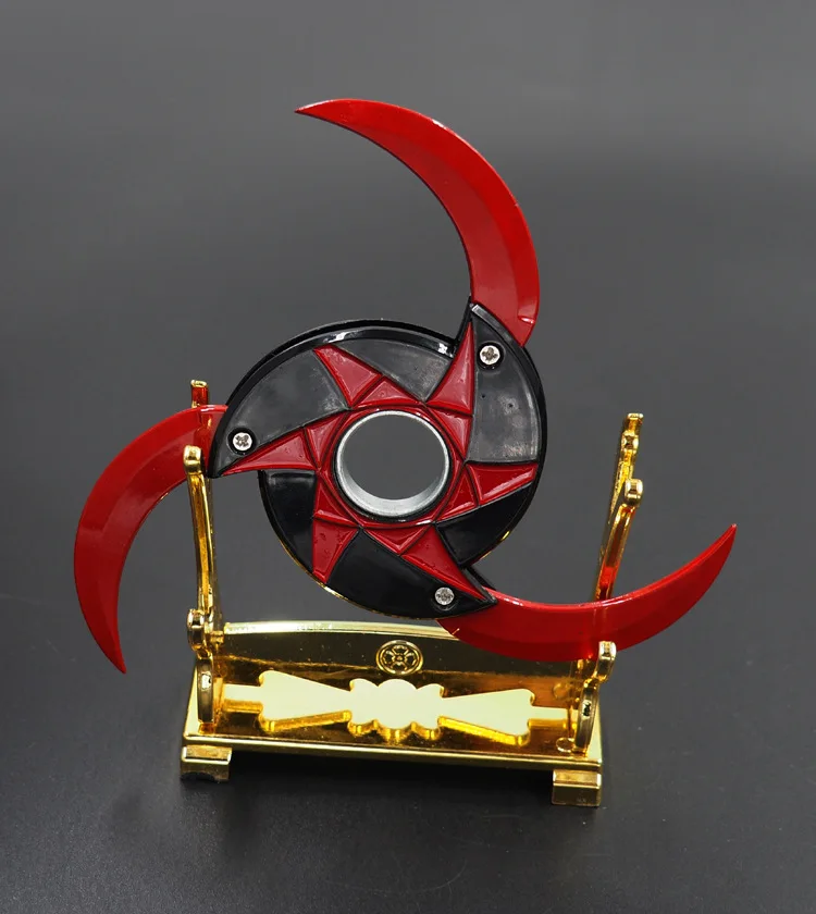 

Naruto kakashi write round eyes folding rotating shuriken, Bearing rotating darts, cos props, toy knife