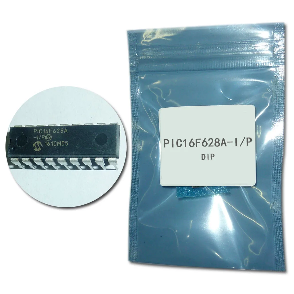 5 шт. PIC16F628A-I/P PIC16F628A PIC16F628 DIP на основе флэш-памяти, 8-бит CMOS микроконтроллеры с нановатта Технология
