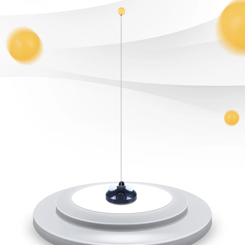 ترتد عمود مرن تنس طاولة التدريب مع مضرب ل أجيليتي تخفيف الضغط C55K بيع