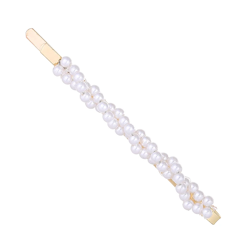 H309 Hair Jewelry Hairpins Metal Hair Clip For Women With Pearls Hair Pins Jewelry Accessories