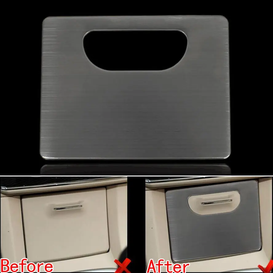 1 Pz Pannello In Acciaio Inox Centre Console Sigaretta Sigaro Speciale Modificato Copertura Decorativo Trim Per Corolla Car Styling