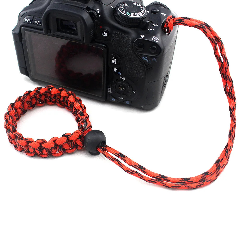 

Camera Strap For Nikon Canon Sony Pentax SLR DSLR New Arrival Digital Camera Wrist Strap Hand Grip Paracord Braided Wristband