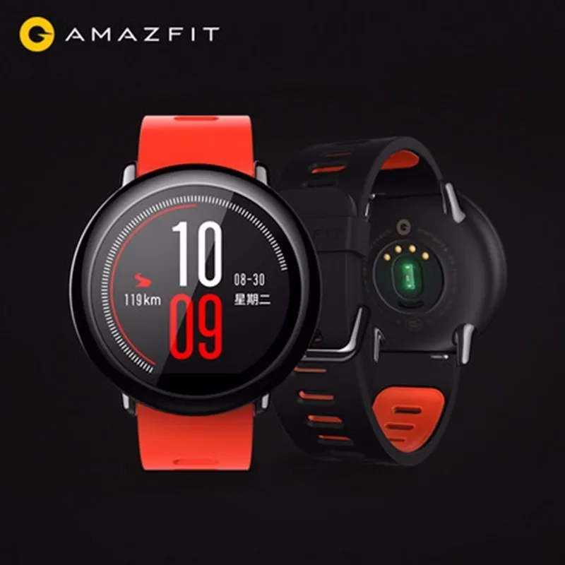 Xiaomi Huami Amazfit спортивные часы в реальном времени gps ГЛОНАСС монитор сердечного ритма Импульсный керамический Bluetooth 4,0 ble+ WiFi спортивные часы