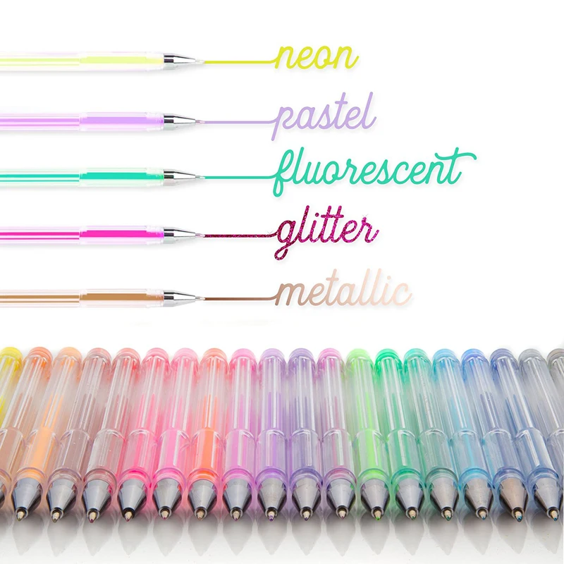 colorful pens school