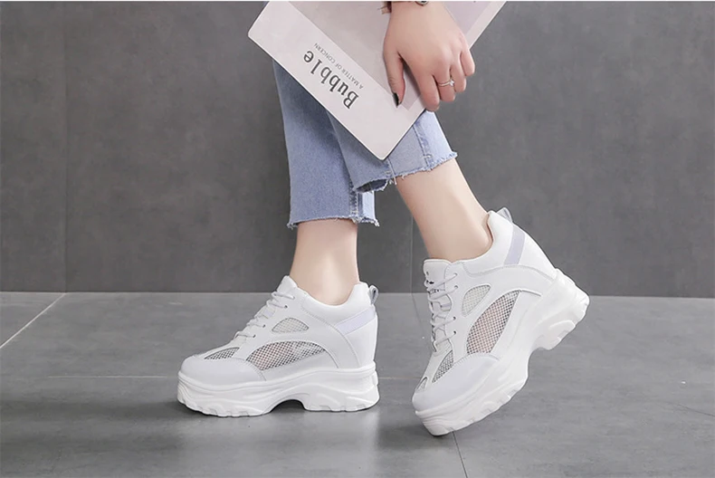 white sneakers