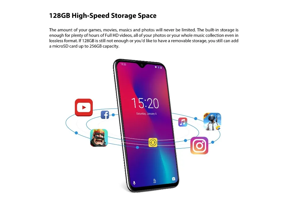 UMIDIGI One Max Global Bands 4 Гб 128 ГБ 6," полноэкранный смартфон Helio P23 4150 мАч NFC Беспроводное зарядное устройство для лица ID 18 Вт