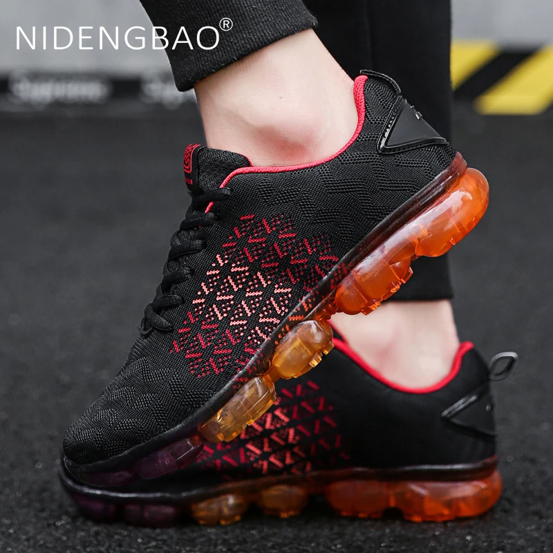 

Hot Sale Men Sneakers Breathable Air Cushion Running Shoes Walking Jogging Trainers Lightweight Outdoor Sport Shoes For Men