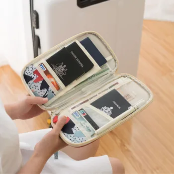 

Travel Passport Bag Multifunction Passport file Credit Card Identity Card Holder Organizer Travel Accessories