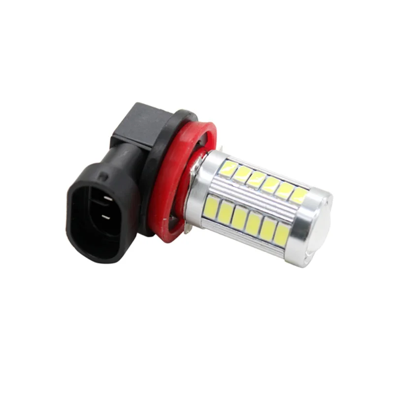 2 шт./лот противотуманные фары SUNKIA H8/H11 5630 33 SMD автомобильные лампы для стайлинга