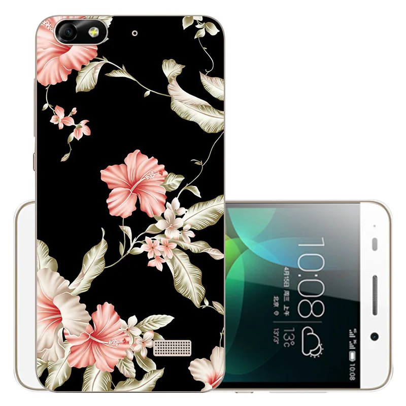 Fanatu huawei Honor 4C чехол 5," защитный чехол для телефона s для huawei Honor 4C CHM-U01 силиконовый чехол для huawei G Play Mini - Цвет: MJH