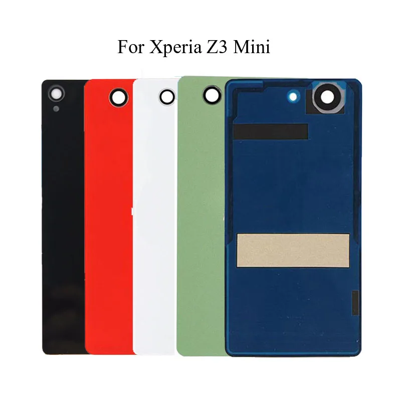 

For Sony Xperia Z3 Compact Battery Back Housing Z3 Mini D5803 D5833 Rear Glass Housing Back Cover Free Shipping