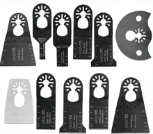 11 pcs quick change oscillating tool saw blade for most brand of Multifunction power tool at lowest price,FREE SHIPPING