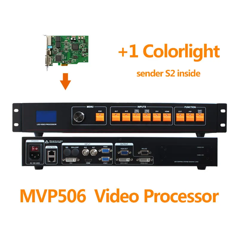 LED panel rental screen HD video processor like