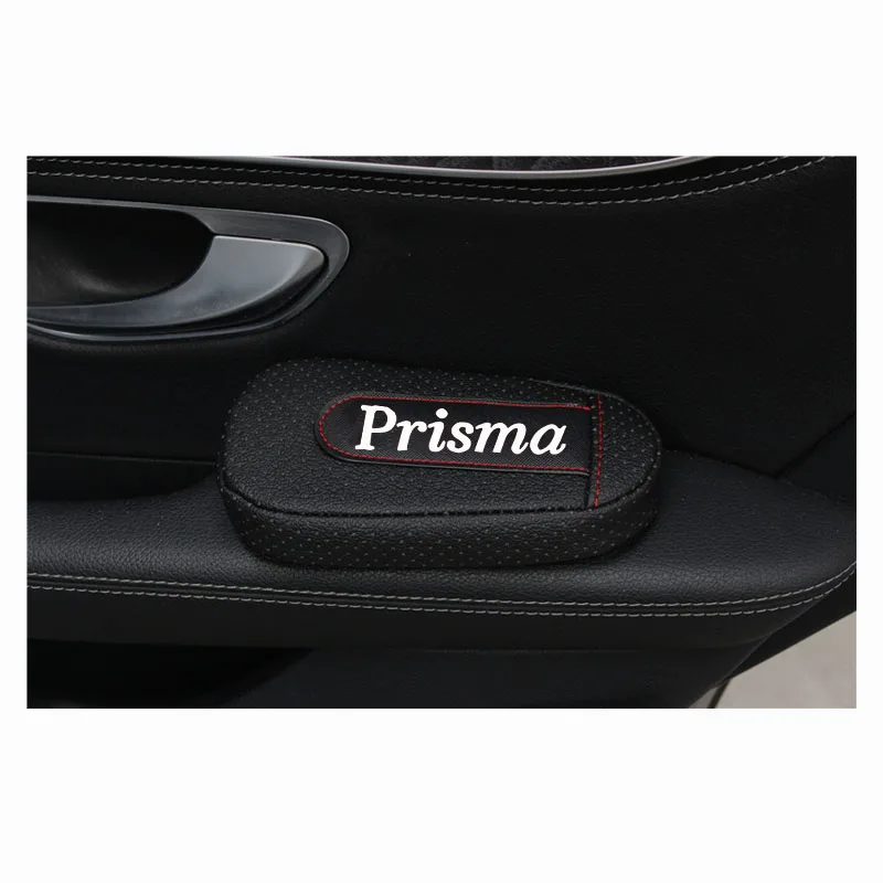 Мягкая кожа подушка для ног наколенники подлокотник аксессуары для салона автомобиля для Chevrolet Prisma