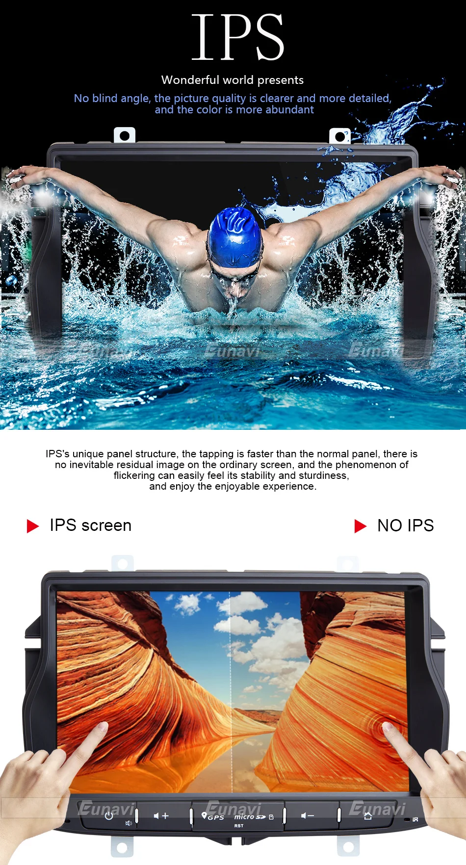 Sale Eunavi 1 Din 7 inch Android 8.0 Car Radio for Lada Vesta 4G RAM Octa core GPS navigation video stereo multimedia touch screen 9