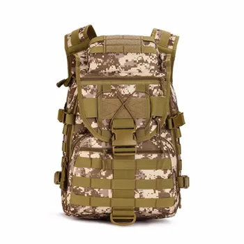 

Outdoor Sports Army Camouflage Nylon Backpack Military Tactical Backpack Camouflage Bag Big mountaineering Bag Anti-Tear