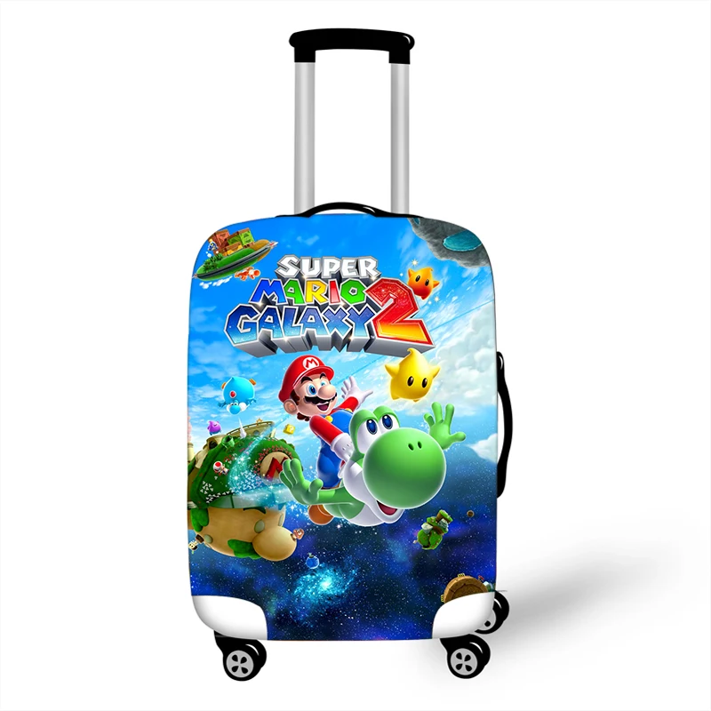 Эластичный Защитный чехол для багажа от Mario Sonic, 18-32 дюйма, чехол на колесиках, защитный чехол для пыли, аксессуары для путешествий с героями мультфильмов - Цвет: 028