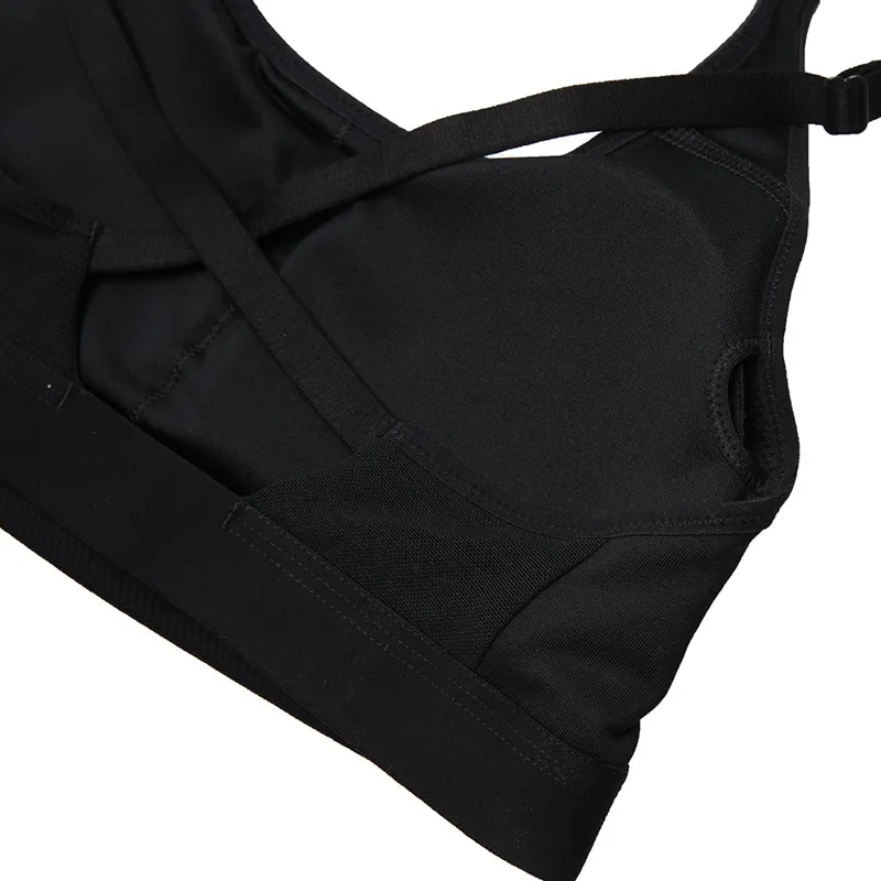 Оригинальный Новое поступление 2018 Nike Classic Strappy Bra Для женщин Спортивные Майки