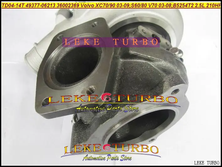 TD04-14T 49377-06213 36002369 Turbo Turbocharger For Volvo XC70 XC90 2003-2009 S60 S80 V70 2003-2008 B5254T2 2.5L 210HP (3)