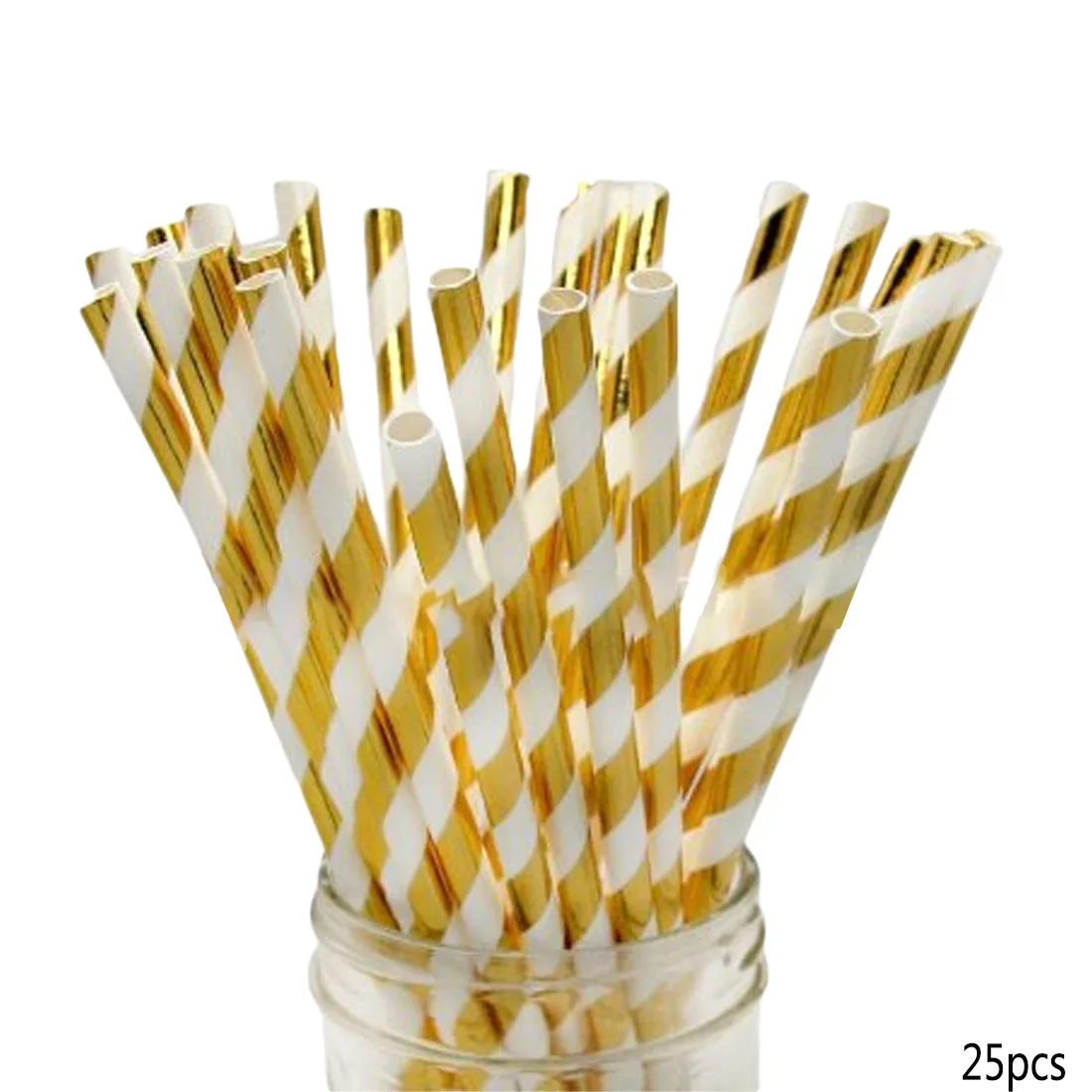 Buy Best 25pcs Paper Straws For Birthday Wedding
