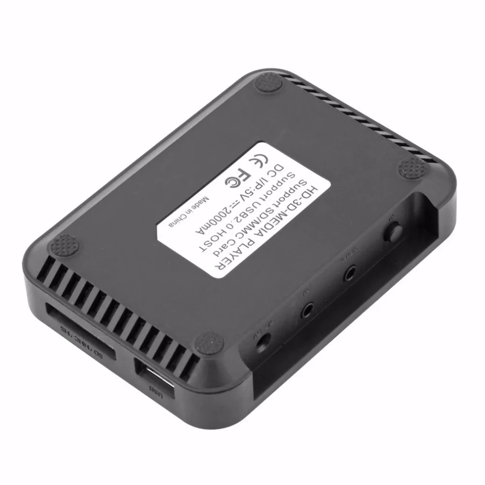 Kebidumei USB 2 0 1080P HD SD/MMC TV видео SD MMC RMVB MP3 с ИК пультом дистанционного управления 5 в а