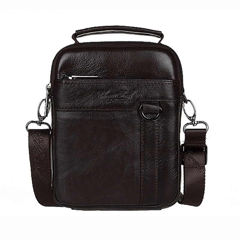 ФОТО Hot sale 100% genuine leather messenger bag for men shoulder bag male cowhide  casual business Inclined shoulder bag