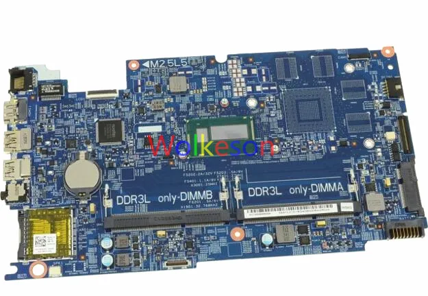 SHELI для DELL Inspiron 7537 материнская плата ноутбука с I7-4500U процессором CN-043KWC 043KWC 43KWC 12311-1