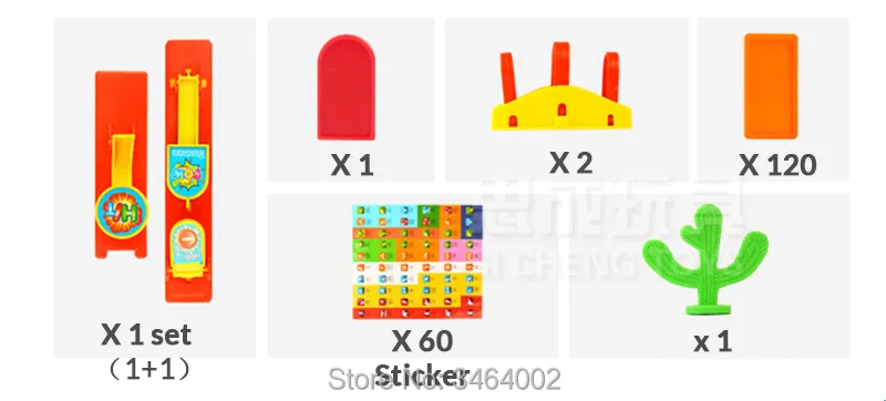 Набор «домино поезд», набор «Катапульта», Обучающие головоломки 120/60 шт, пластиковые блоки домино, кирпич, сделай сам, звуковой светильник, игрушка в подарок для мальчика и девочки