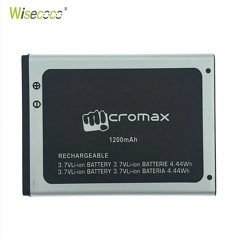 WISECOCO новый оригинальный аккумулятор 1200 мАч для смартфона Micromax S300 S 300 мобильный