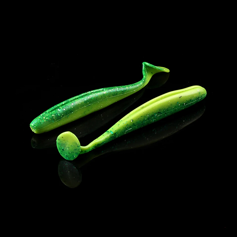 

WALK FISH 12PCS/Lot Tail Lure Wobbler Fishing Soft Lure for Bass Fishing Bait Grub Swimbait Fishing Lure