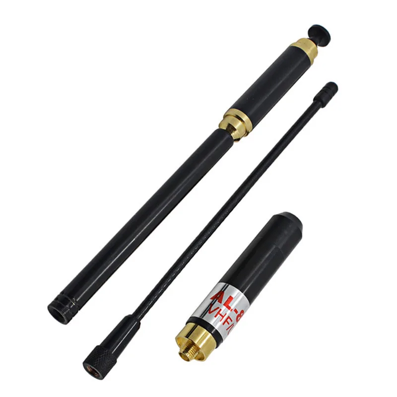 5pcs/lot AL-800 SMA-F Telescopic Antenna VHF/UHF 144/430MHz for Baofeng Walkie Talkie Two Way Radio UV-5R UV-5RA UV-B5 UV-82 5pcs/lot AL-800 SMA-F Telescopic Antenna VHF/UHF 144/430MHz for Baofeng Walkie Talkie Two Way Radio UV-5R UV-5RA UV-B5 UV-82
