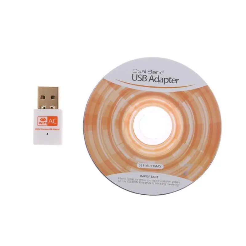 600 Мбит/с двухдиапазонный 2,4 ГГц и 5 ГГц USB беспроводной wifi Apdater сетевой Lan Карта для настольного ПК сети