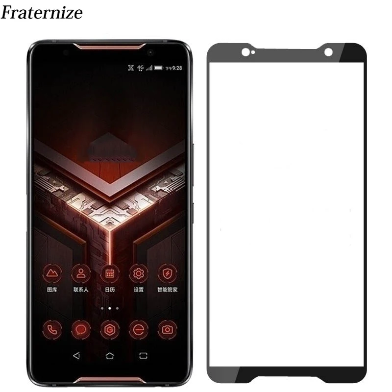 Full Glue Screen Protector Tempered Glass For Asus Rog Phone Zs600Kl Coverage Protection Film huismerk kopen in de aanbieding