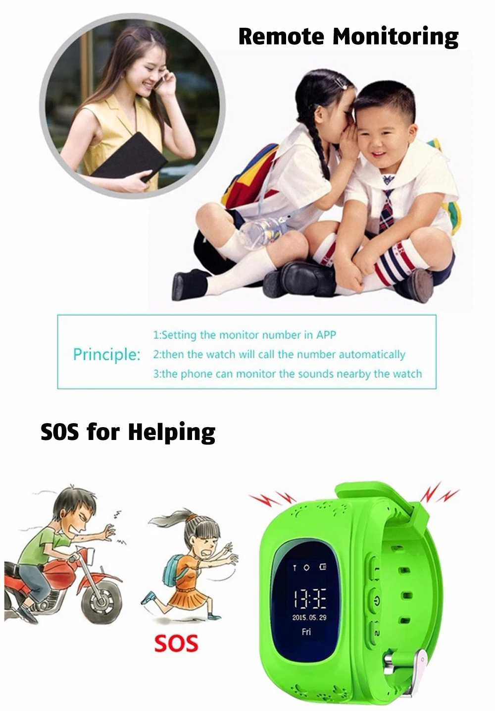 Q50 OLED Экран GPS умный ребенок часы SOS вызова Расположение Finder Locator Tracker для childreb анти потерял Мониторы детские наручные часы