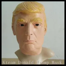 2016 Hot Adults Size New Donald Trump Mask Billionaire Presidential Latex Halloween Human Face Mask Costume Cosplay Man Gift Toy