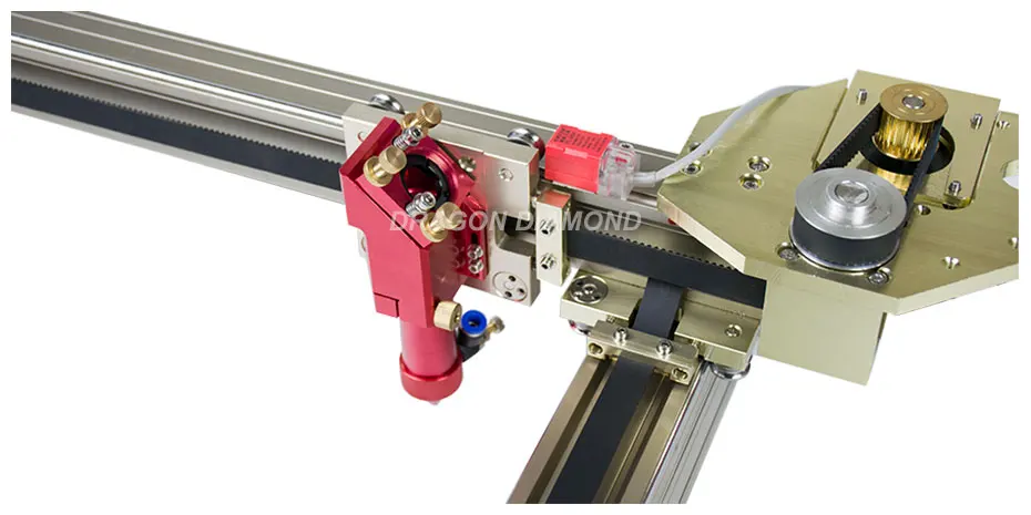 Тип лазерного механического набора наружных раздвижных рельсов 1300*900 мм diy части для 1390 CO2 лазерный гравер резак