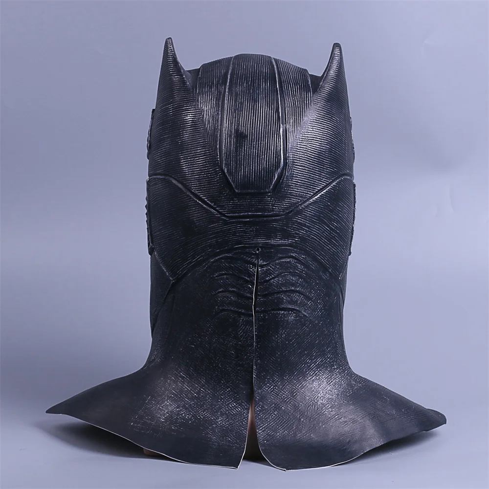 Justice League Batman Mask Cosplay Superhero Batman Halloween Latex Mask New5