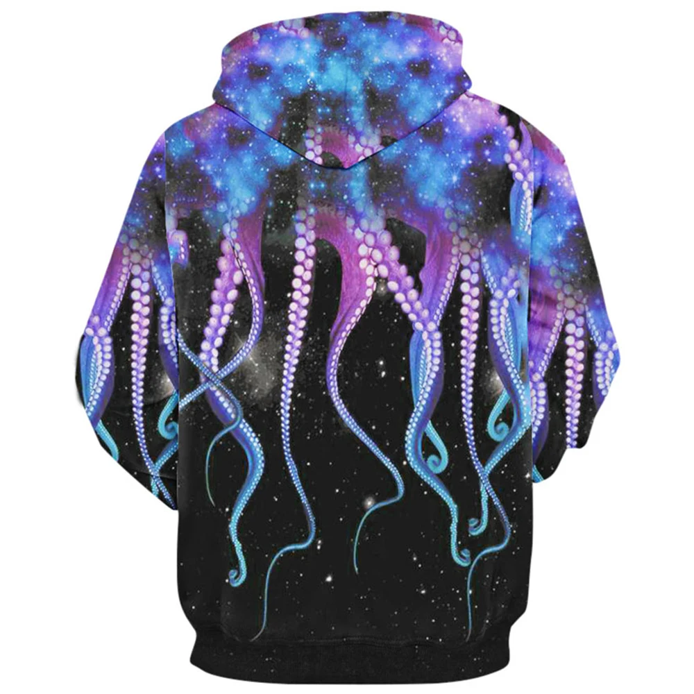 galaxy octopus hoodie