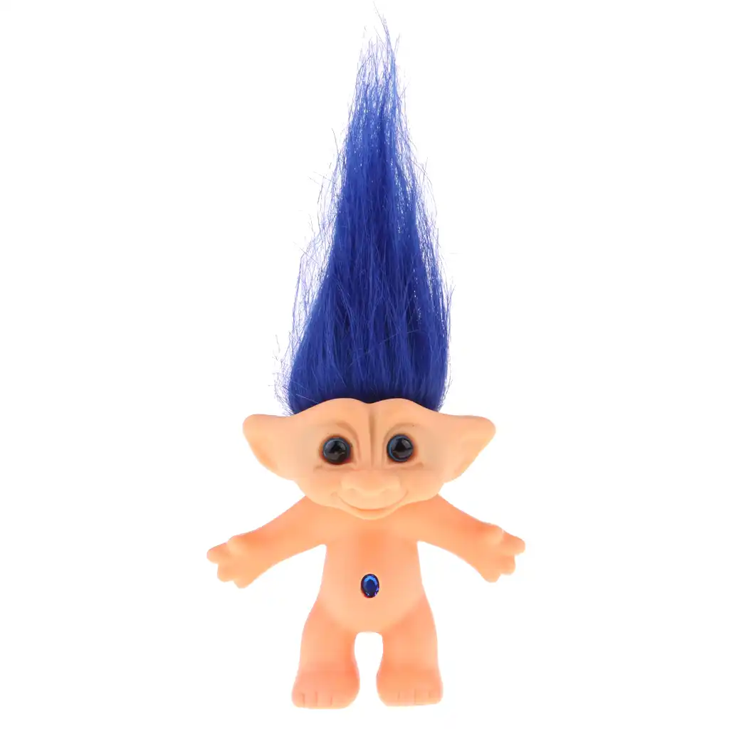 blue troll doll