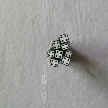 

m-76 100pcs 5mm Square Cane No.4 Dice Polymer Clay Cane Fancy Nail Art Polymer Clay Cane