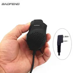 Baofeng Dual PTT Динамик микрофон для Baofeng UV-82 двухстороннее радио UV-82L UV-8D UV-89 UV-82HP иди и болтай Walkie Talkie “иди и аксессуары