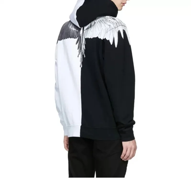 

IUURANUS Streetwear Hoodies Men Women RODEO MAGAZINE Marcelo Burlon Sweatshirt Italy Wings MB Pullover Marcelo Burlon Hoodies