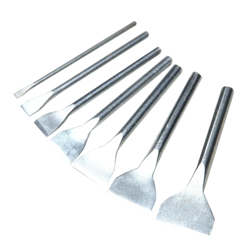 

7pcs Leather Craft Tools Slot Punches Straight Punch DIY Hand Work Tool MDP66