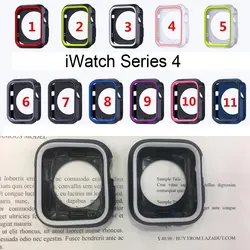 Падение сопротивления Мягкий силиконовый чехол для Apple Watch iWatch серии 1234 рамка Полная защита 42 40 44 38 мм ремешок Ремешок