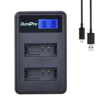 1pc LP E12 LP E12 LPE12 LCD USB Dual Battery Charger for Canon LP E12 Battery