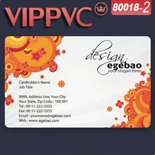 A80018-2 ПВХ визитная карточка дизайнер для однослойной печати