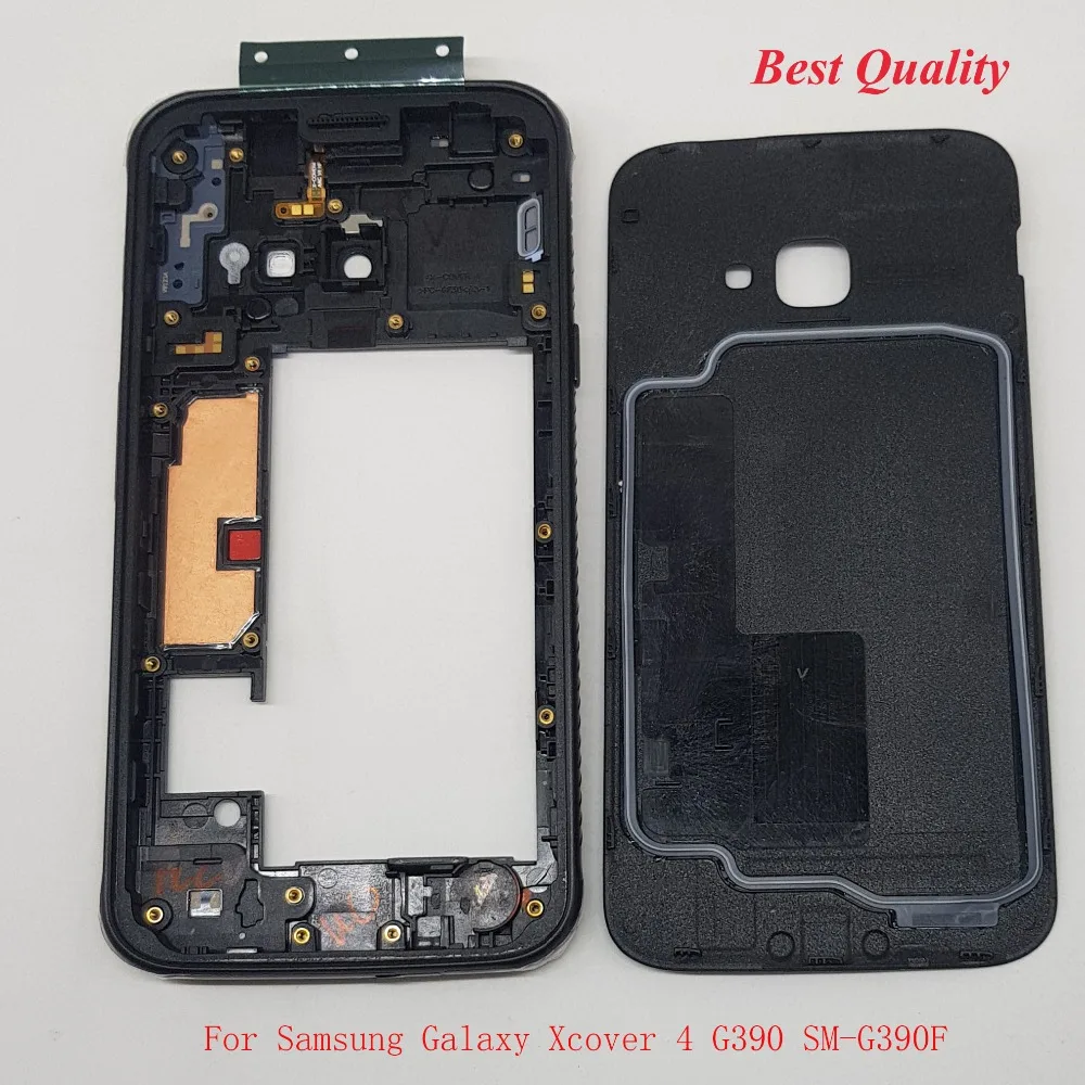 Новая замена для Samsung Galaxy Xcover 4 G390 SM G390F передний корпус средняя рамка пластина +