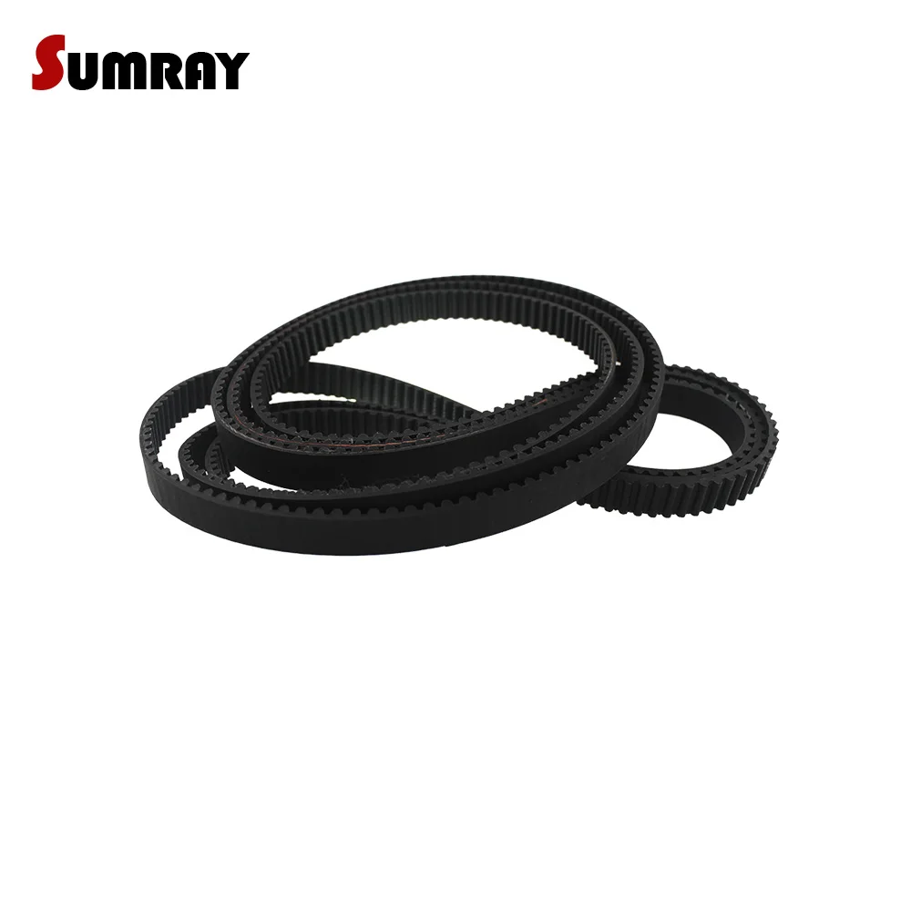 SUMRAY HTD 5 м ремня 5M-950/960/965/970/975/980/985/990 мм Длина шага 15/20/25 мм ремень Ширина круглые резиновые ЧПУ Ремни 1 шт