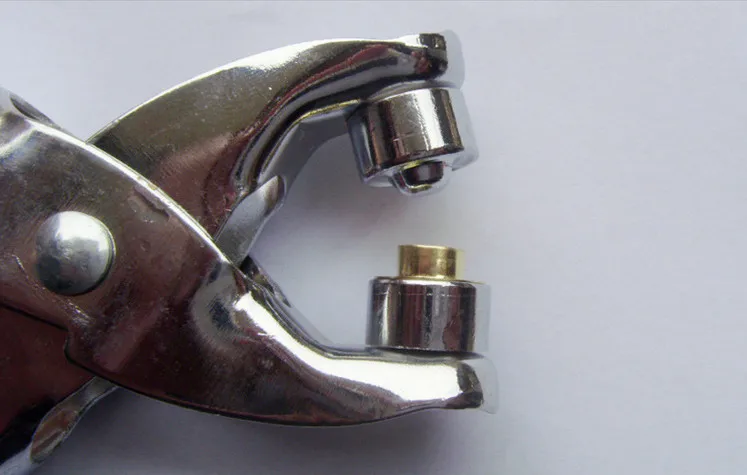 8 мм ушко втулка плоскогубцы инструмент с золотыми серебряными ушками Кожа ремесло плоскогубцы кожа ткань