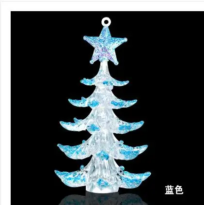 

Christmas ornaments window ornaments St. pendant wedding 14CM 1pcs acrylic three - dimensional Christmas tree